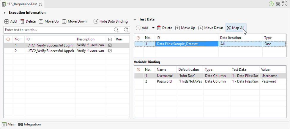 Katalon Studio 4.7 Test suite