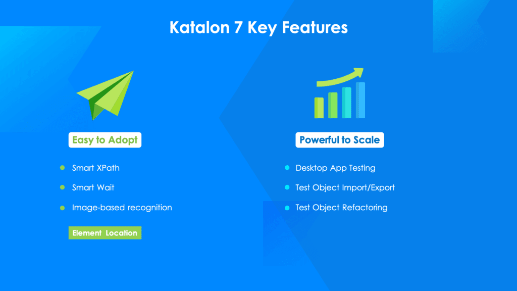 Katalon Studio 7 Key Features