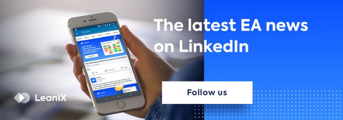 LeanIX Social Media Following LinkedIn