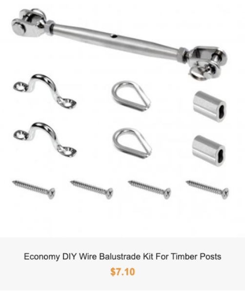 Miami-stainless-DIY-balustrade kit