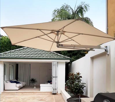 Cantilever Umbrellas And Outdoor Shadowspec - Wall Mounted Outdoor Umbrella Nz