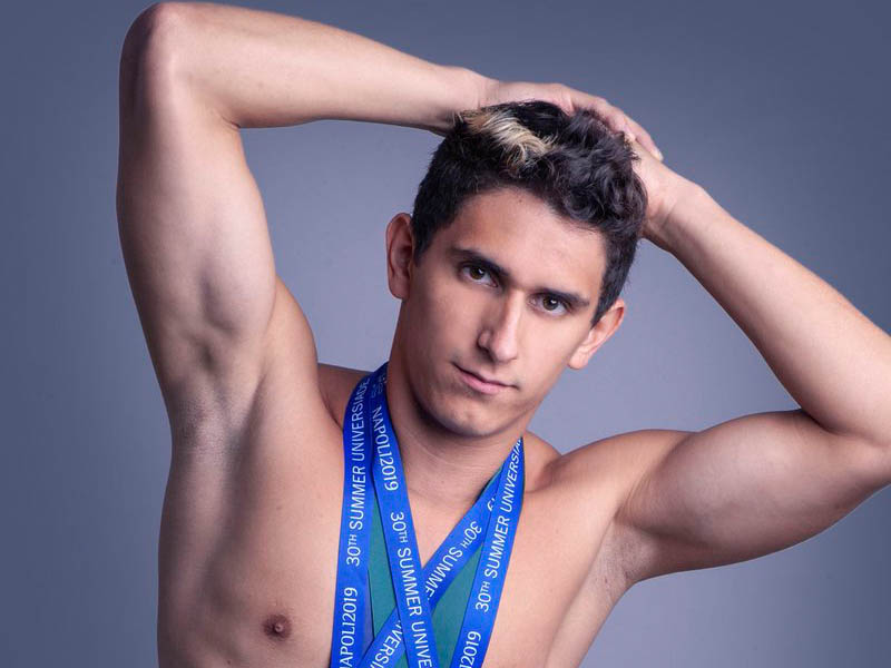 Diego Balleza, clavadista. Atleta mexicano que nos representa en los Juegos Olímpicos Tokio 2020