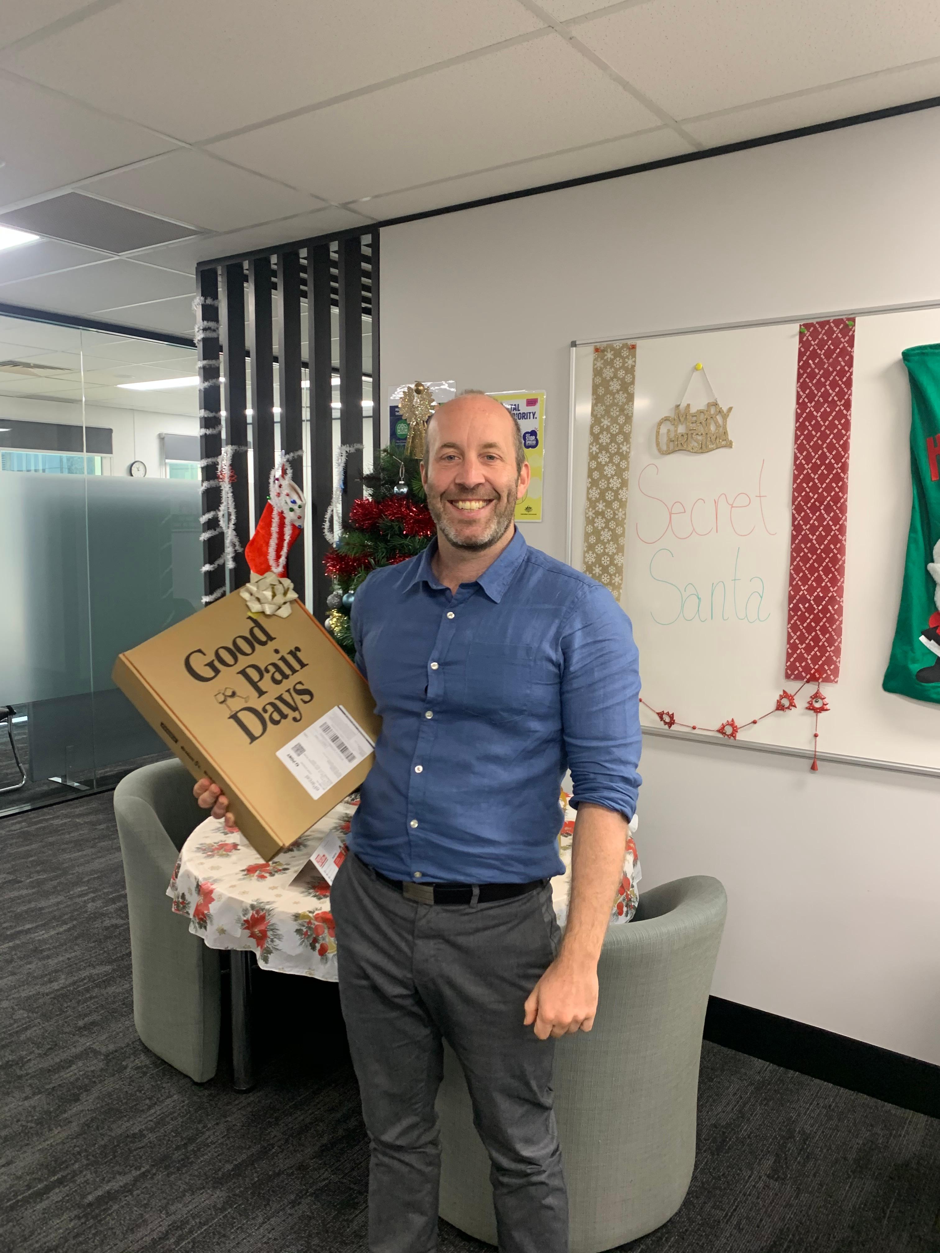 An Equiem Christmas tenant experience activation prize-winner.