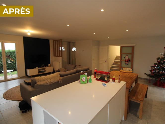 Rénovation d'une maison à Belleville