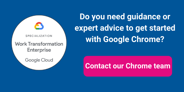 Contact our Chrome team