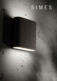 Pocket outdoor wall mounted luminaire