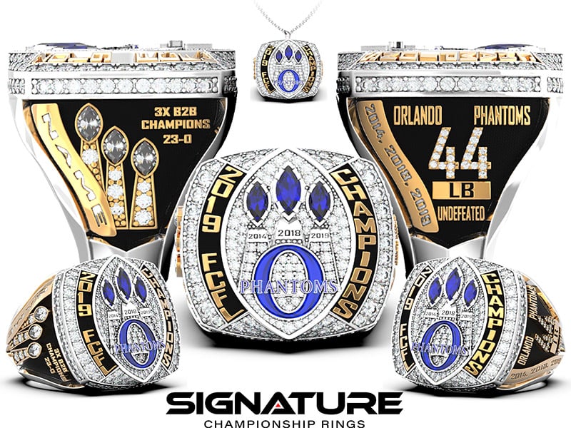 Championship Ring Design Gallery | Signature Championship Rings