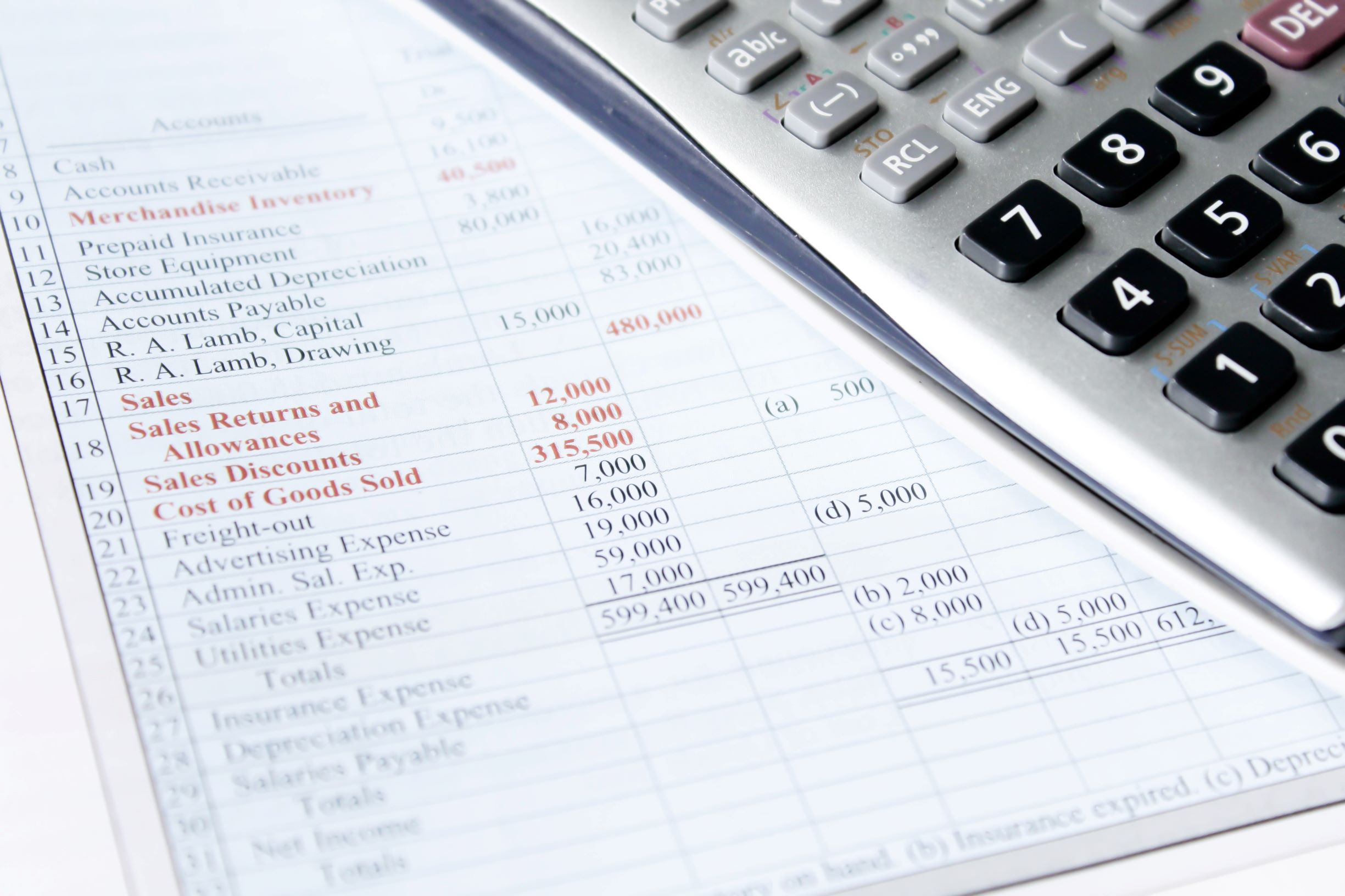 General Ledger Tests