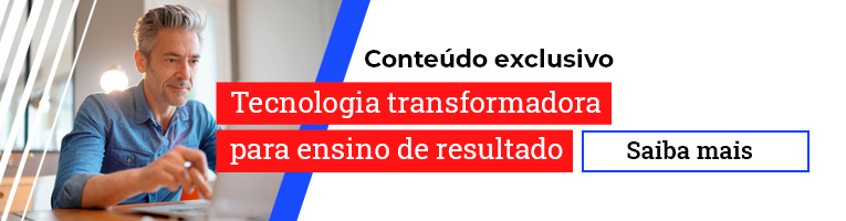 Tecnologia transformadora para ensino de resultado