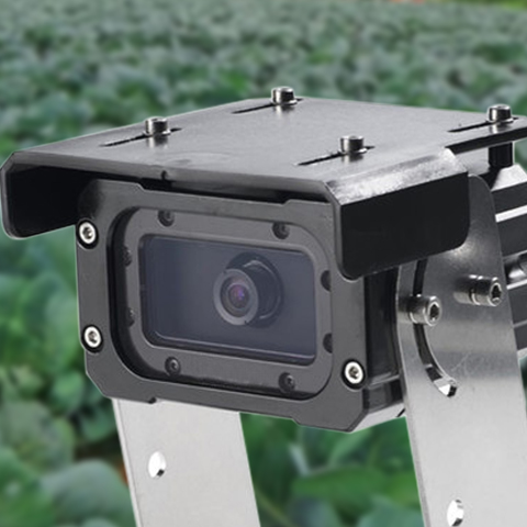 Caméra embarquée dans un maraîchage