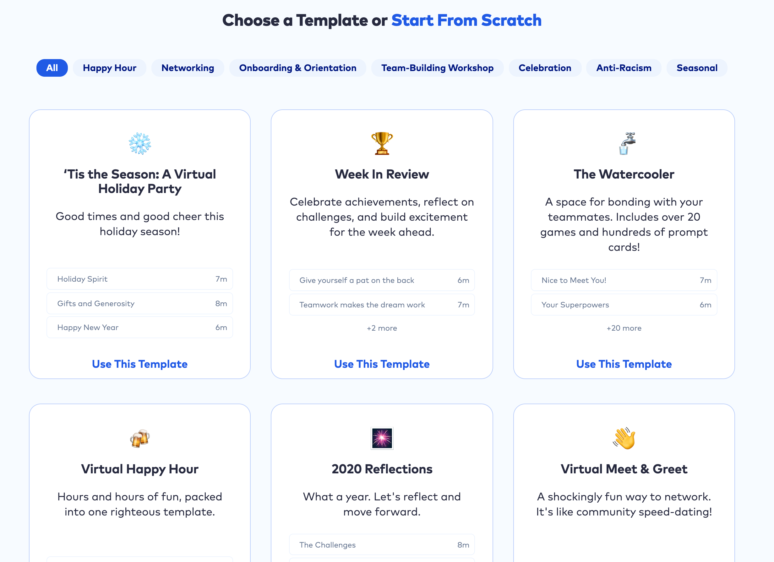 Icebreaker templates from icebreaker.video