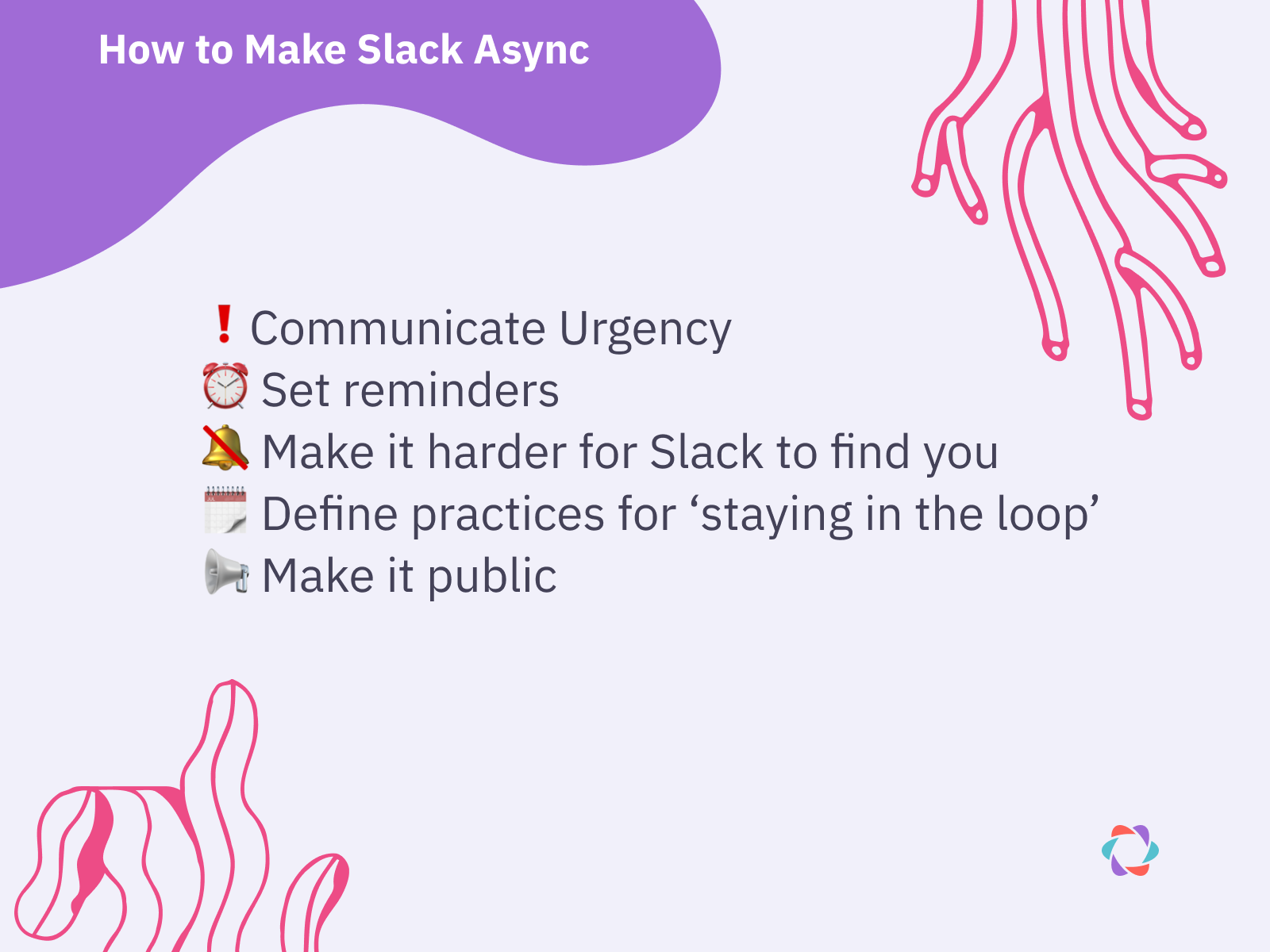 5 Slack Tips to Make Chat Async
