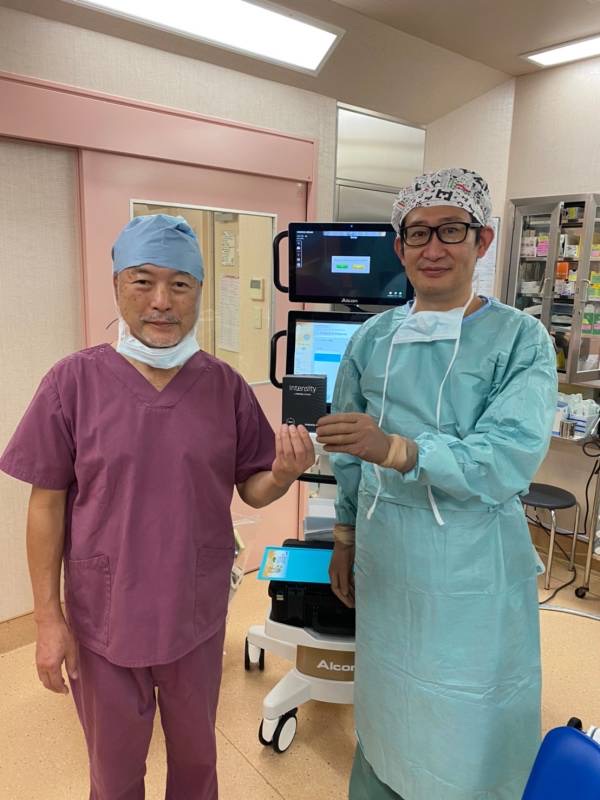 Dr.Sugita and Dr.Yoshida SugitaEyeClinic in Tokyo Japan