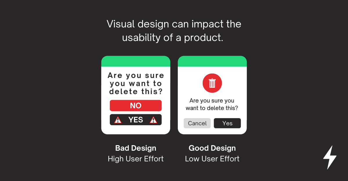Bad UI Design vs Good UI Design