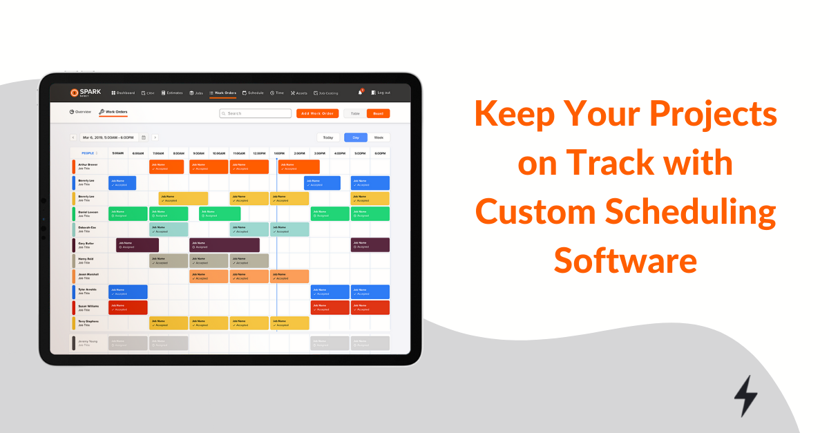 SPARK Custom Construction Scheduling Software