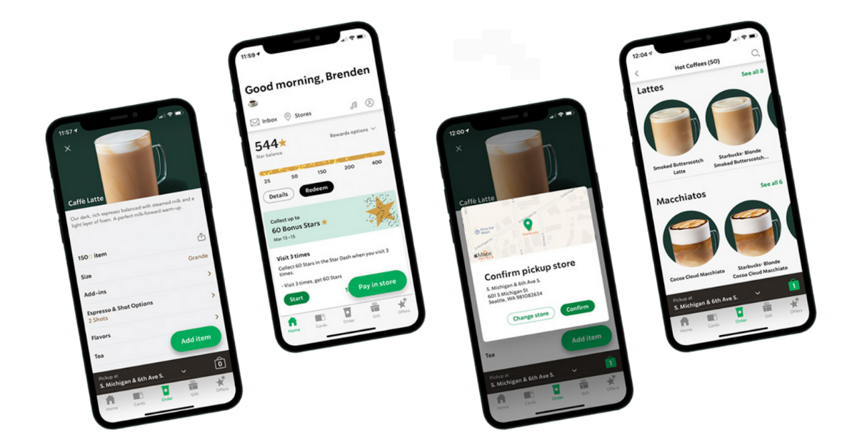 Starbucks app