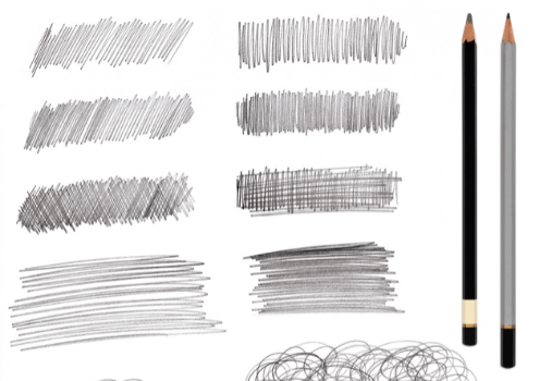 Illustration of pens