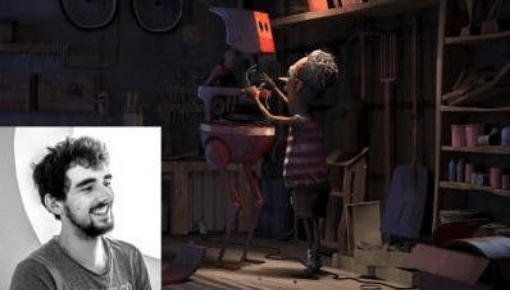 Screenshot of the project of Simon