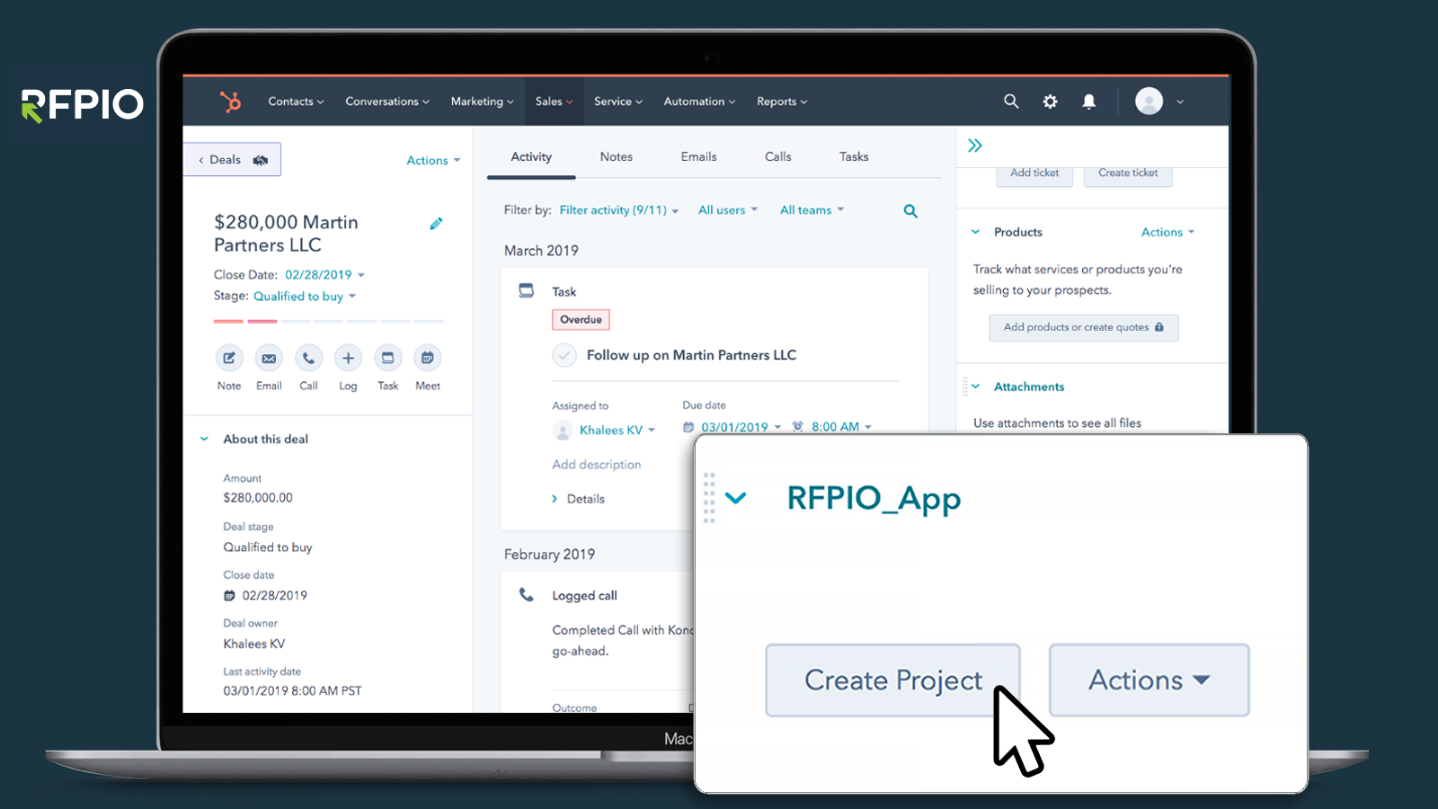 Responsive rfpio hubspot integration connect them today