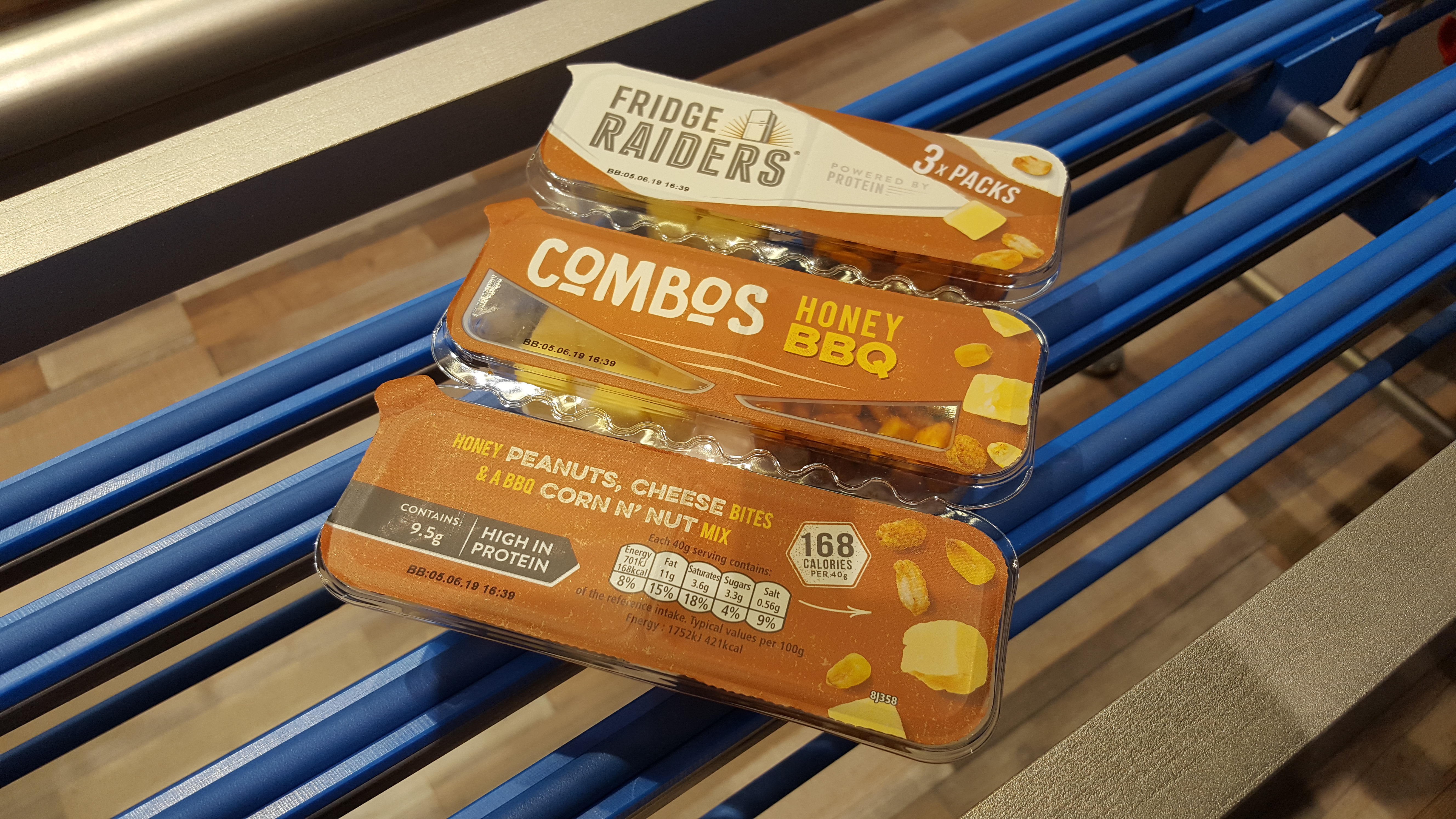 Fridge Raiders triple compartment snap pack