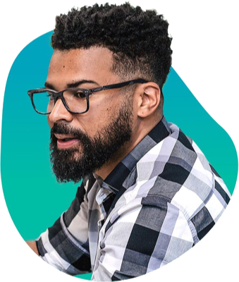 man with glasses
