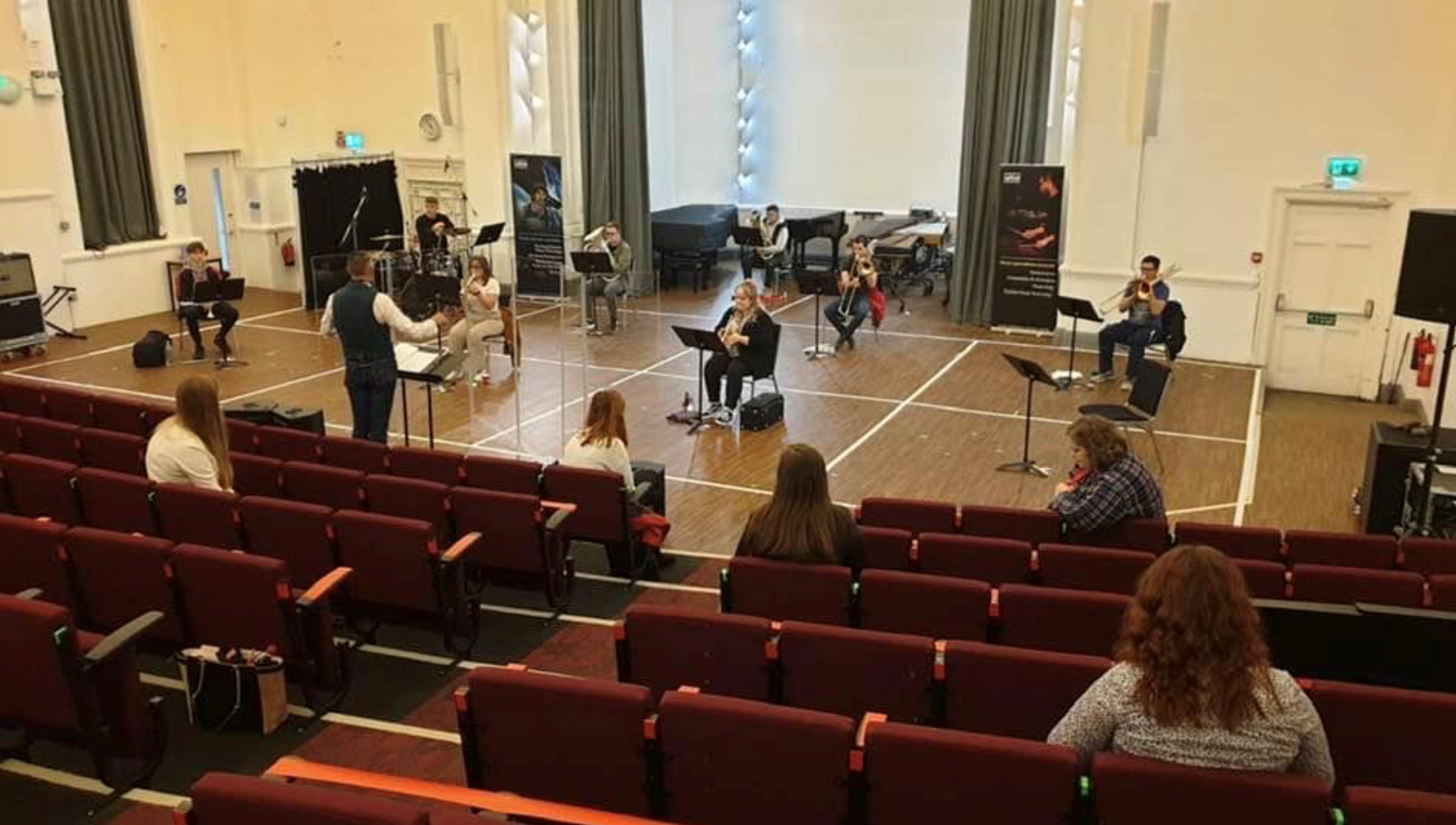 R. Harvey rehearsal