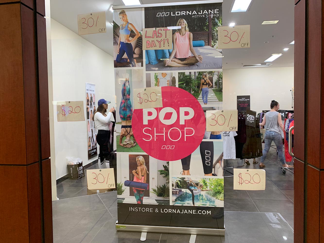 Lorna Jane Pop Up Shop at The Tannery - The Tannery Christchurch