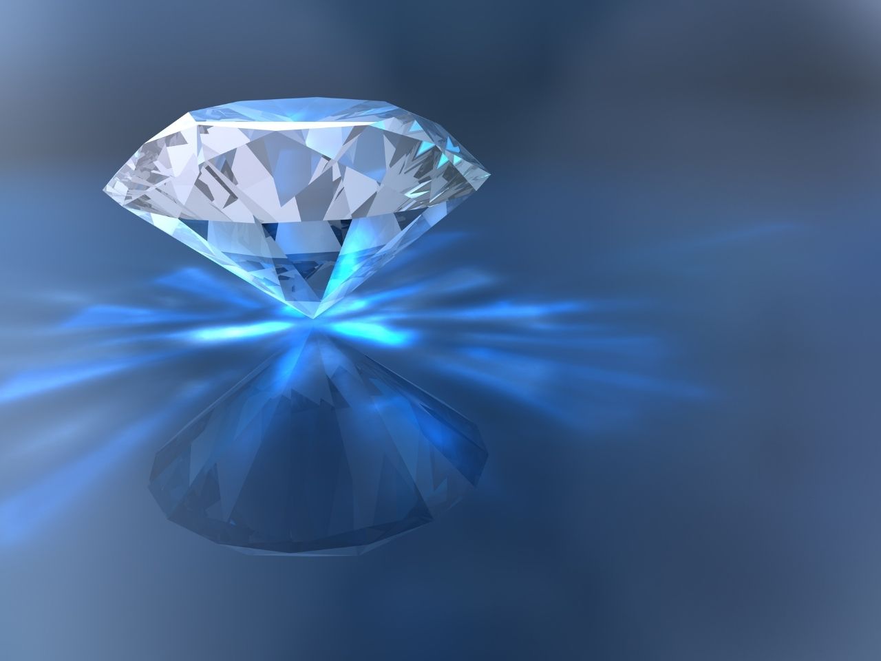 Blue diamond