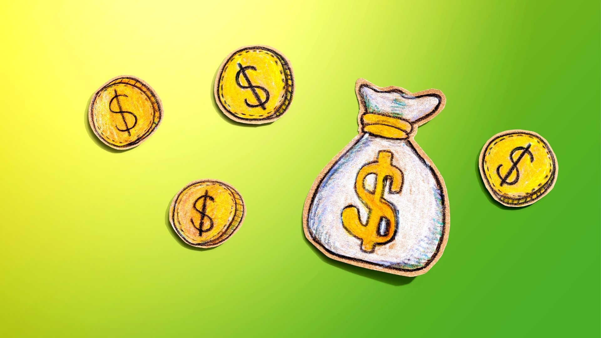 Coins drawing