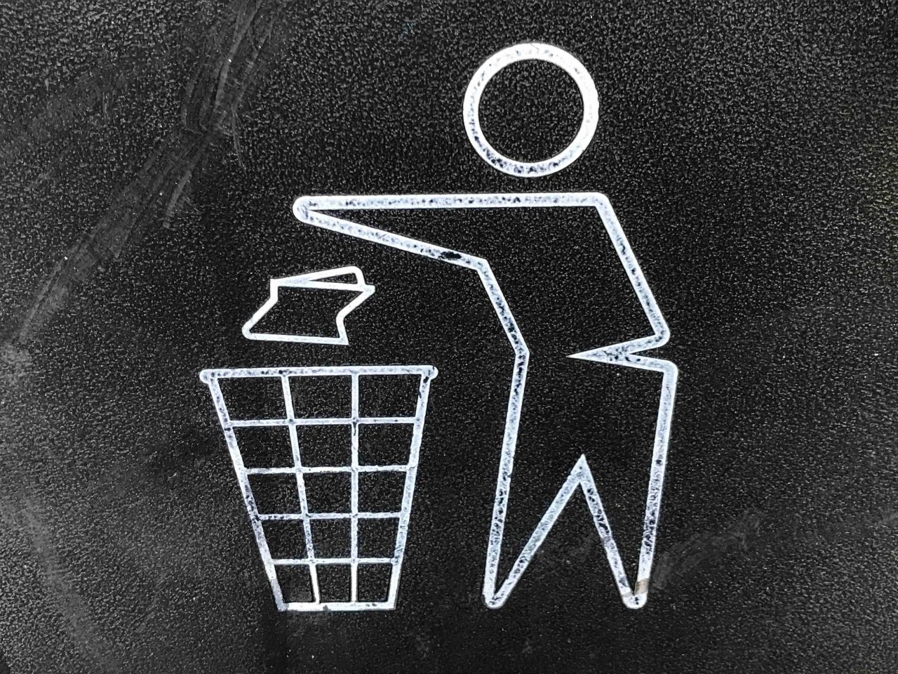 Recycling sign