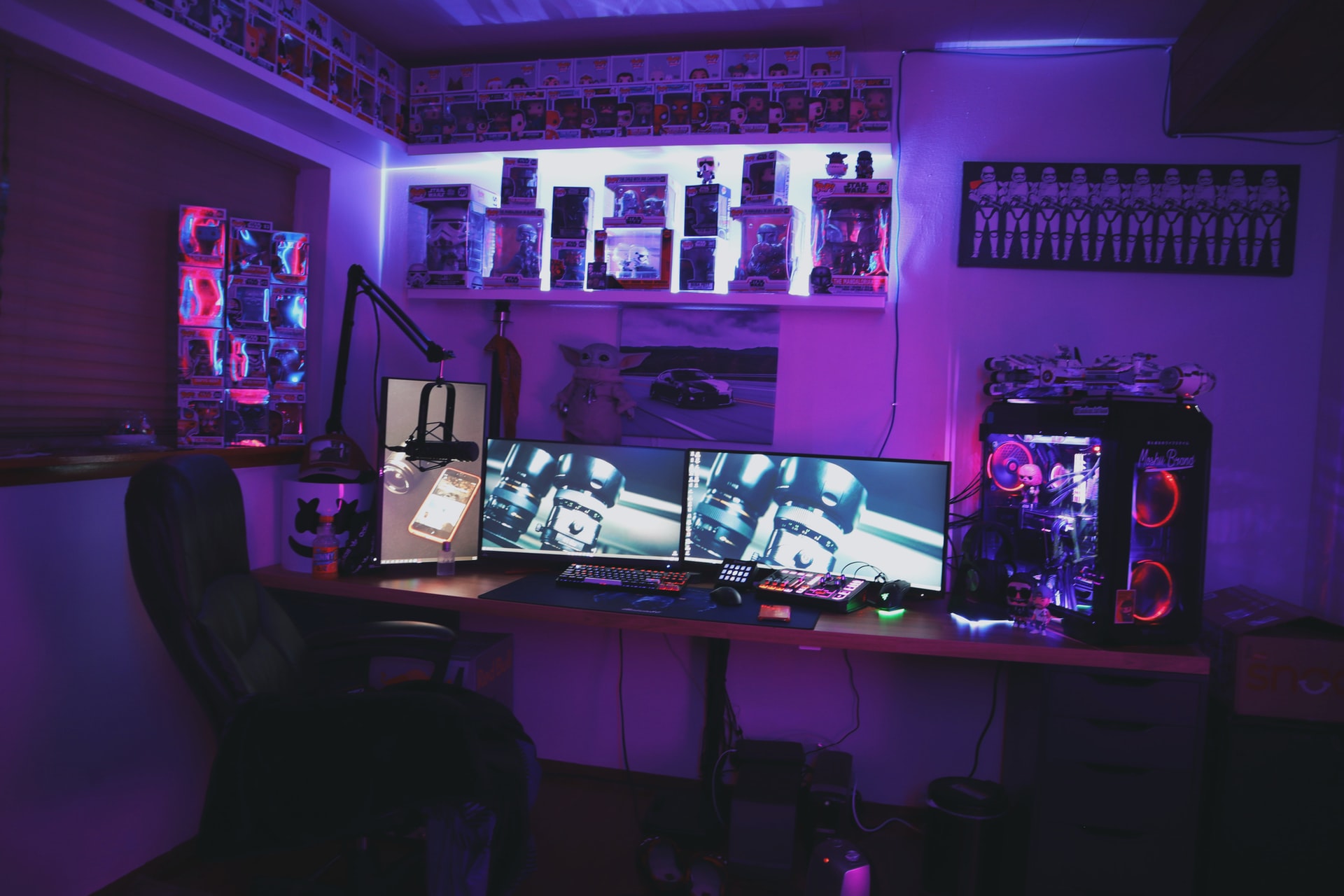 Streamer set up