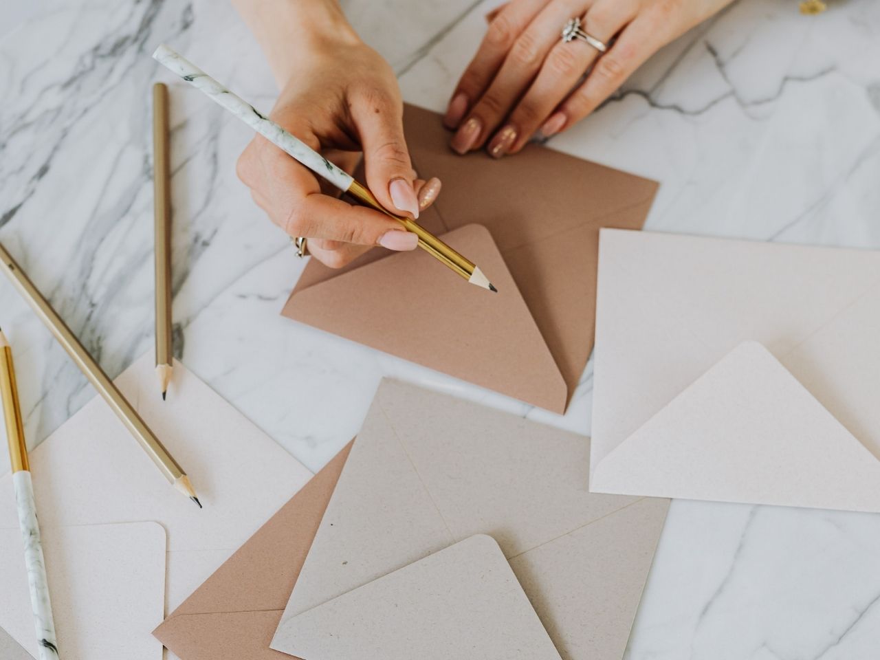 Papers on desk