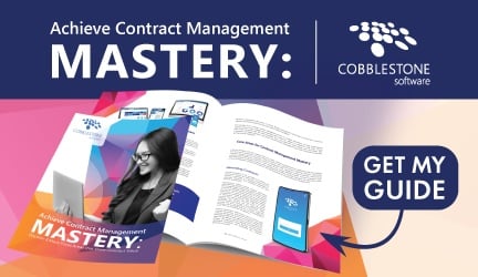 Download Mastering Contract Management Whitepaper by CobbleStone