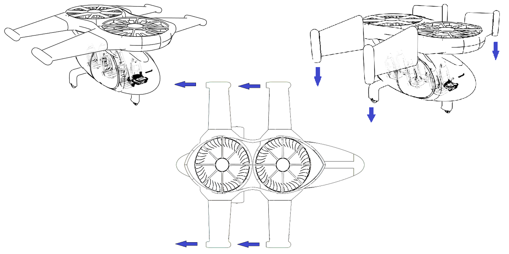 Jetcopter airvectoring