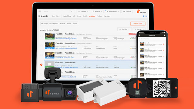 Tenna's Asset Tracking Hardware and Dashboard