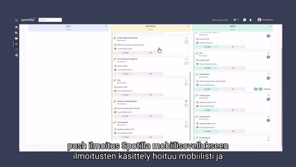 Spotilla Kunnossapito ja työnohjausjärjestelmä