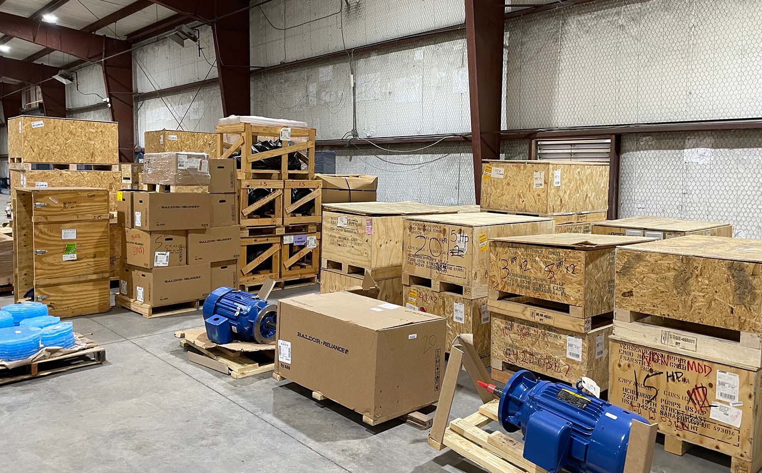 Aquify Dallas warehouse commercial pool products