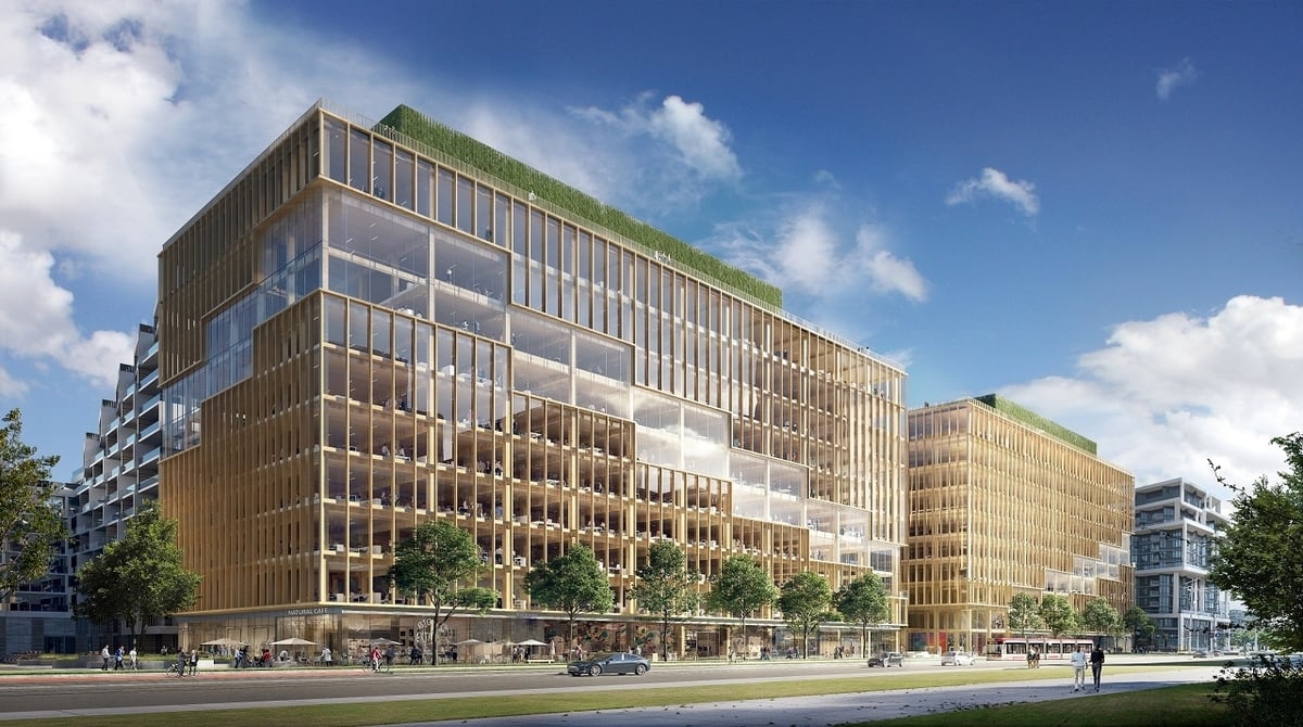 Mass Timber T3 Bayside has Groundbreaking
