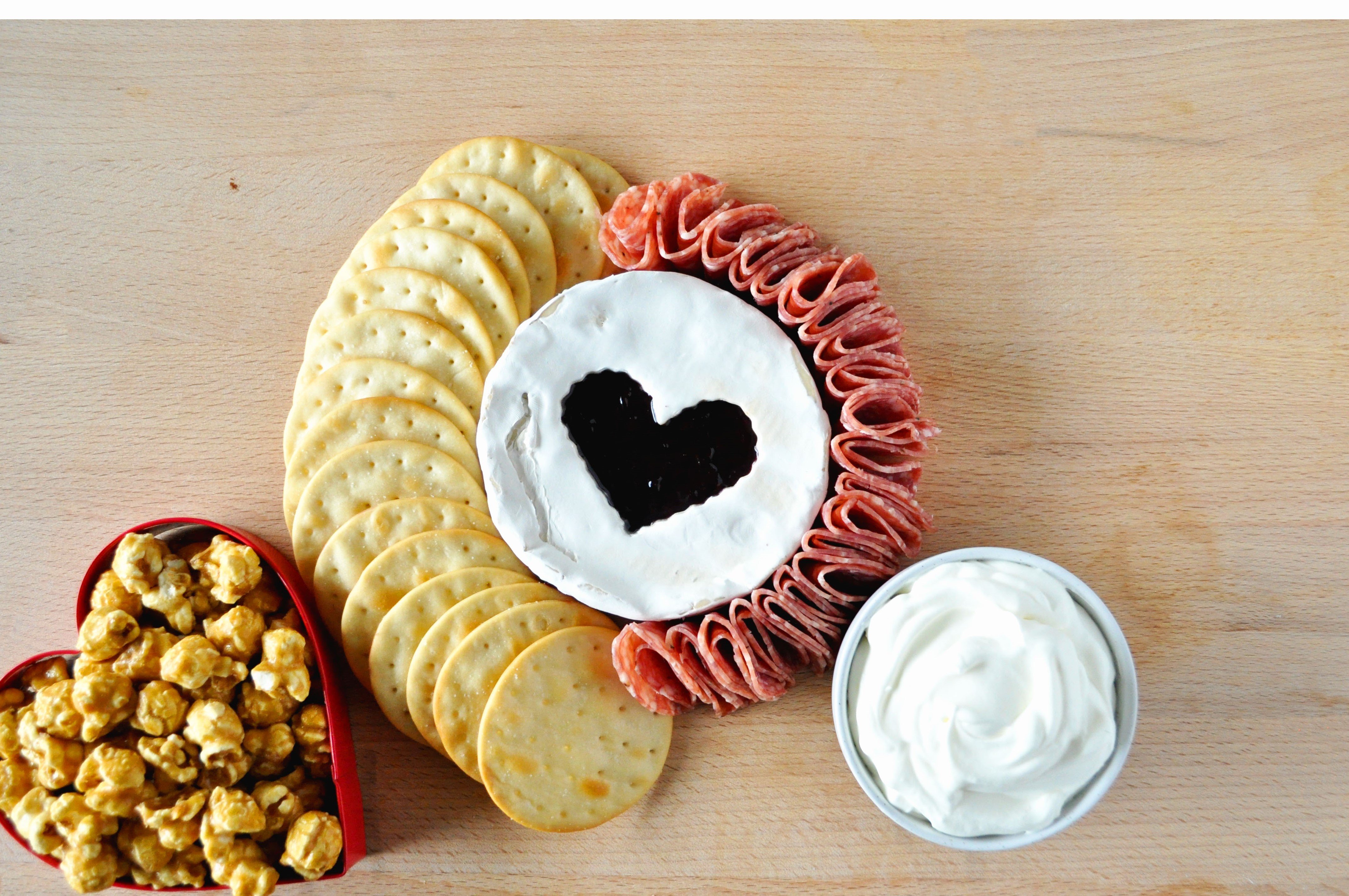 4 Galentines Day Charcuterie Board