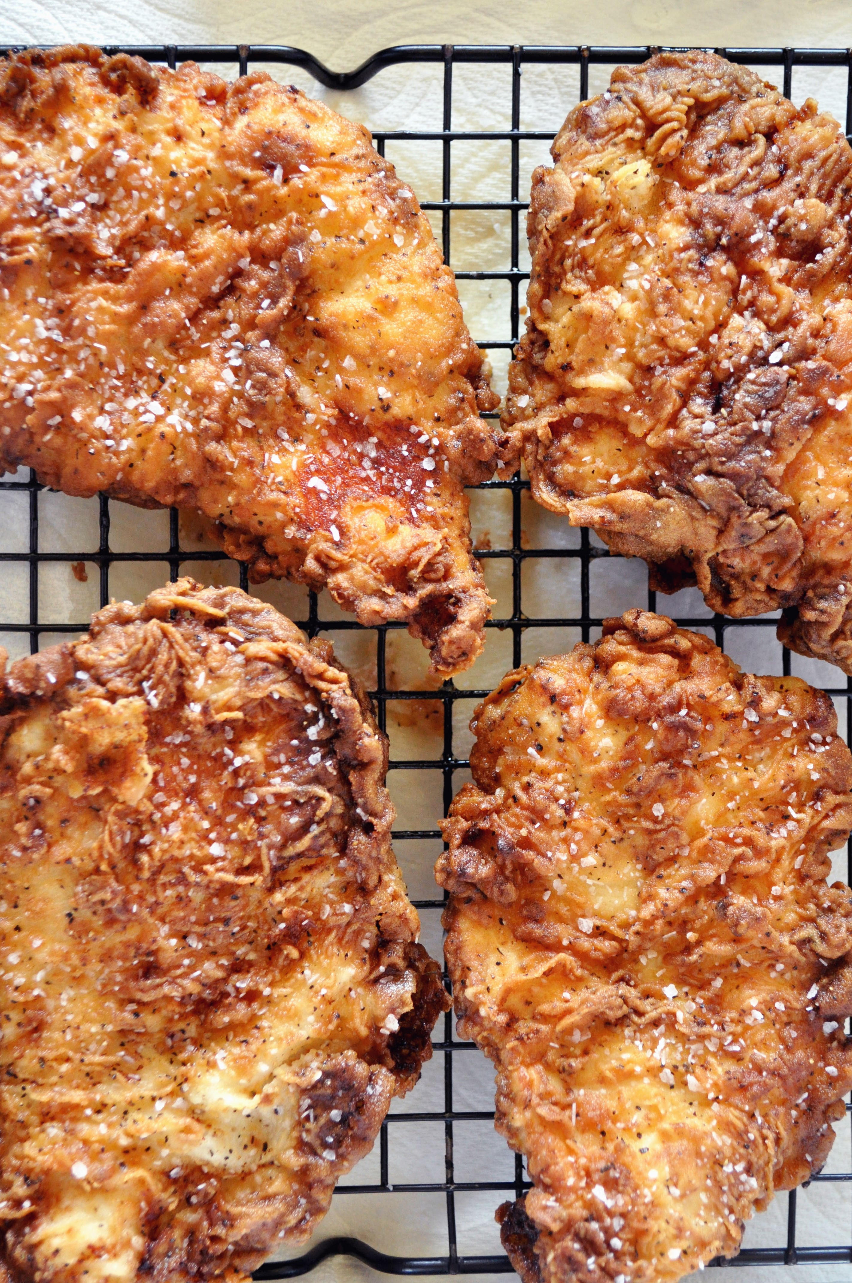 5 Fried Chicken Sandwiches with Pickle-Jalapeno Slaw