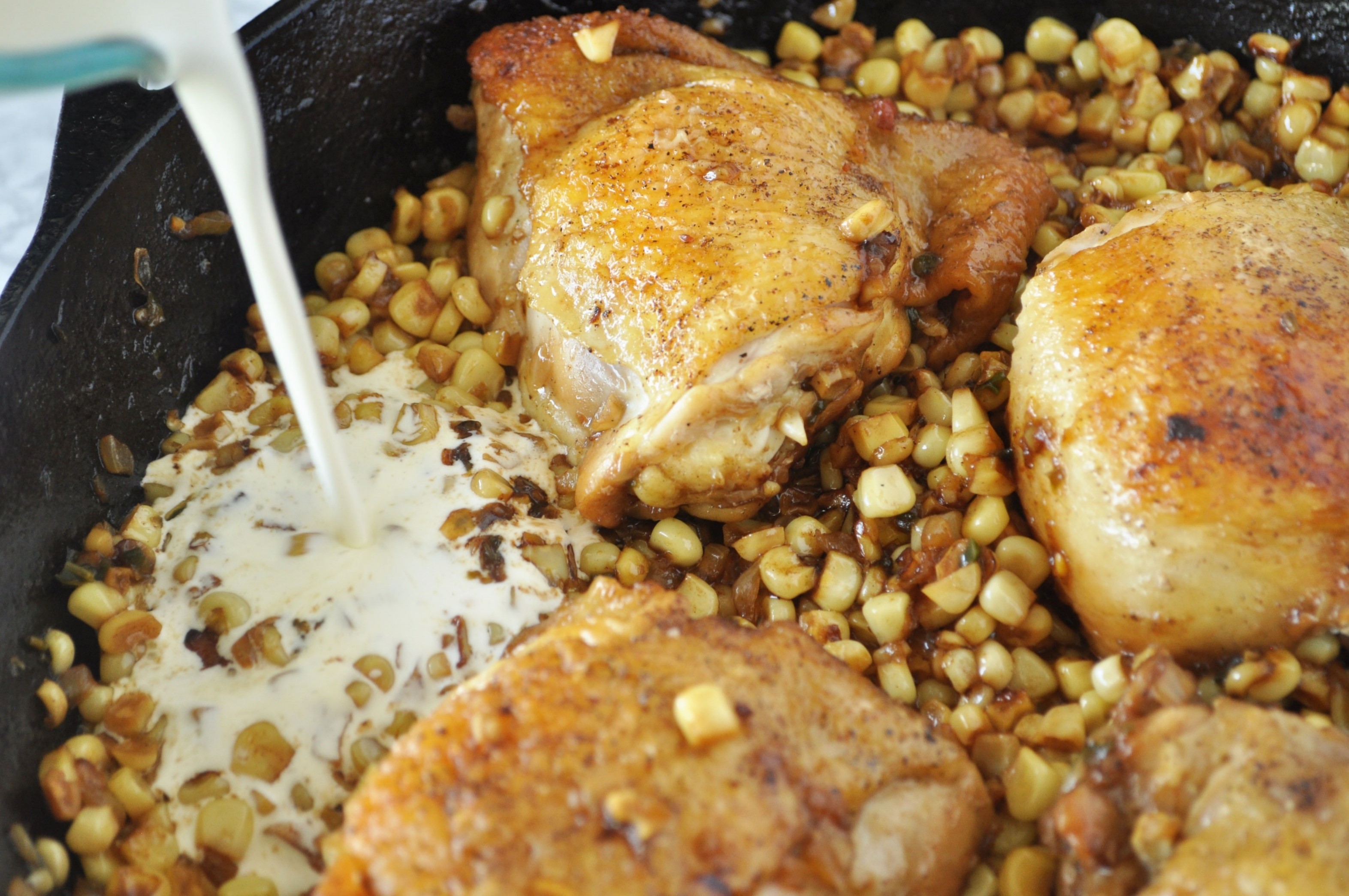 6 Jalapeno Creamed Corn Chicken