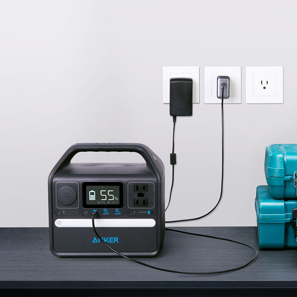 Anker 521 Portable Power Station (PowerHouse 256Wh) | ポータブル 
