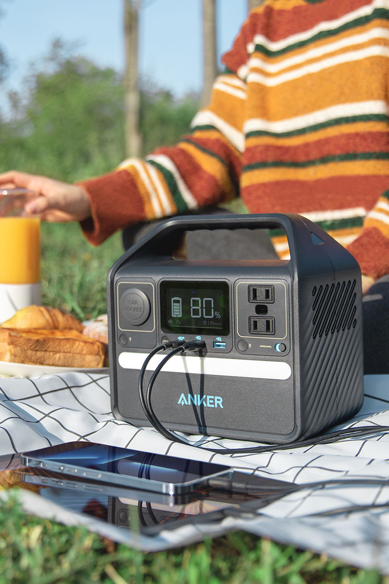 Anker 521 Portable Power Station (PowerHouse 256Wh) | ポータブル 