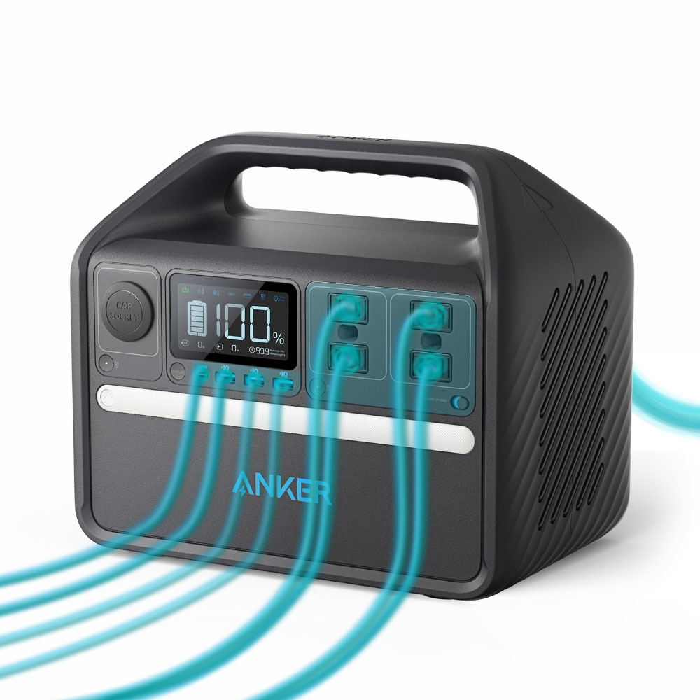 Anker 535 Portable Power Station (PowerHouse 512Wh) | ポータブル 