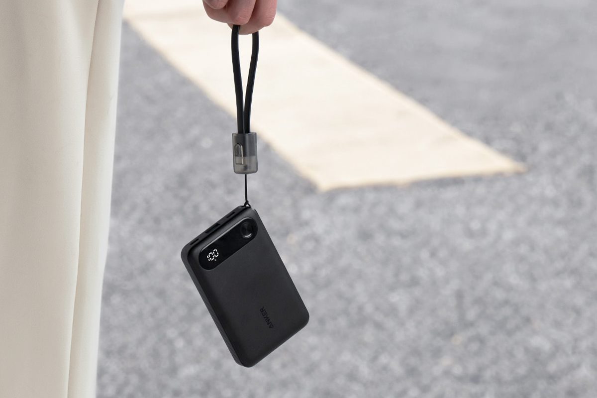 Anker Power Bank 10000mAh 22.5W ケーブル収納イメージ