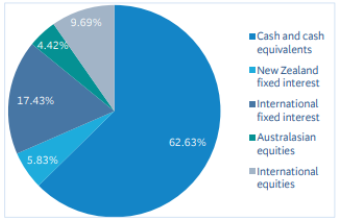 BNZ KiwiSaver First Home Buyer Fund Investment Mix