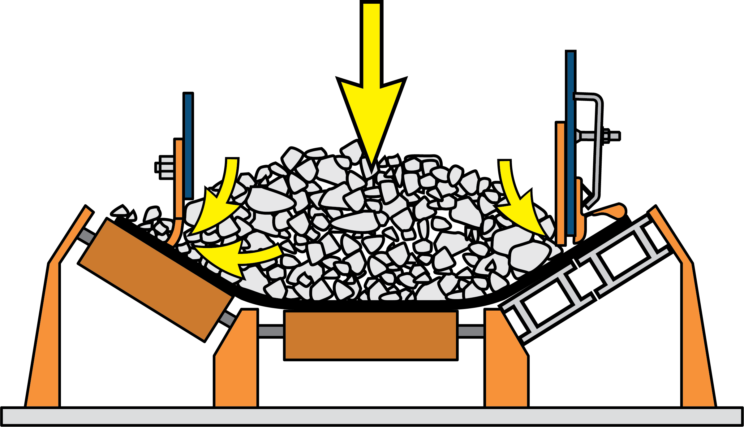 Wear liners help protect seals from excess pressure.