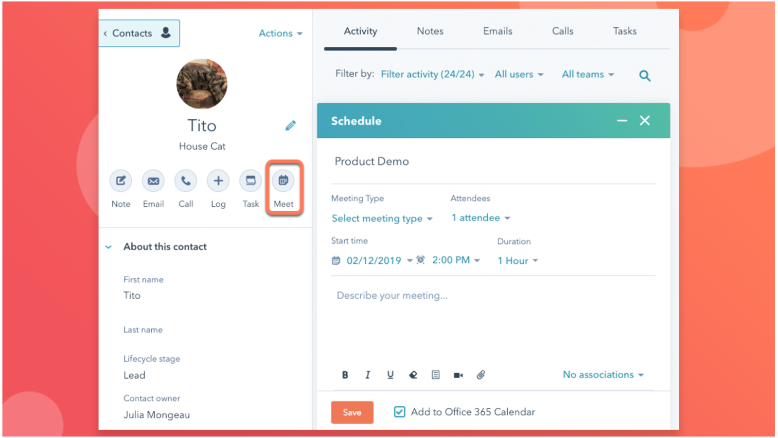 Outlook Calendar HubSpot Integration | Connect Them Today