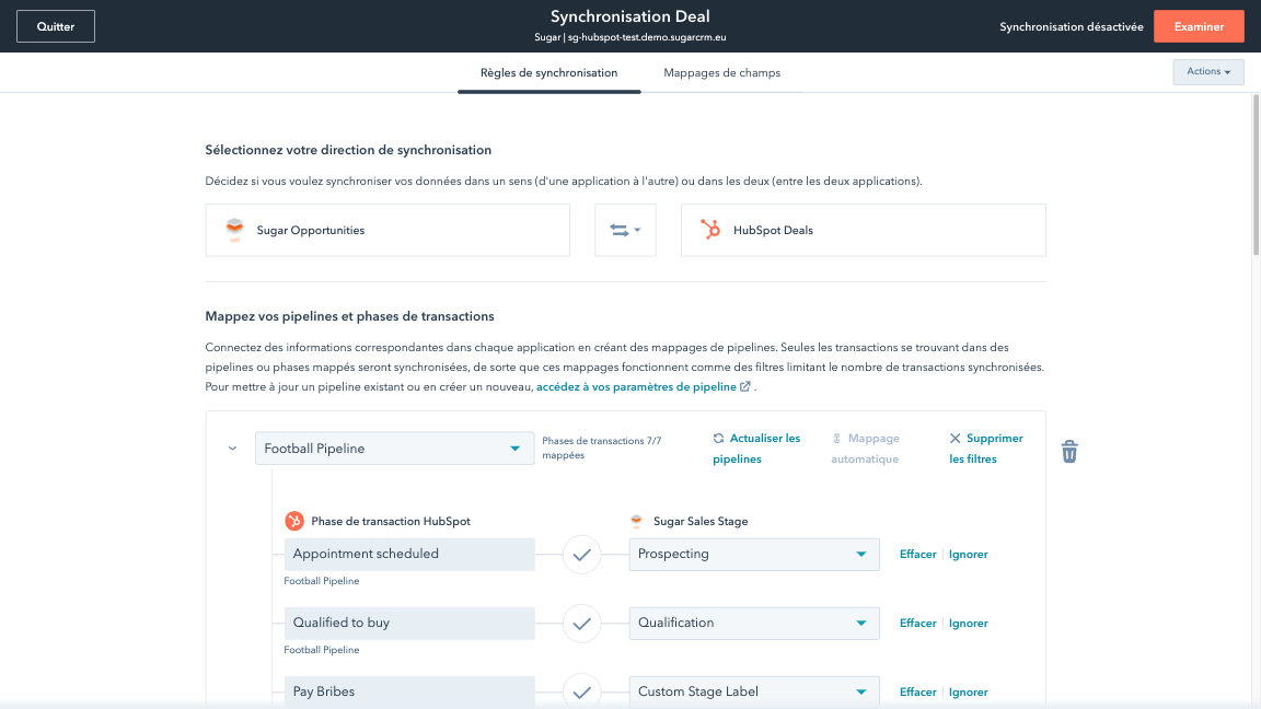 Sync runs in the background to keep your databases up-to-date