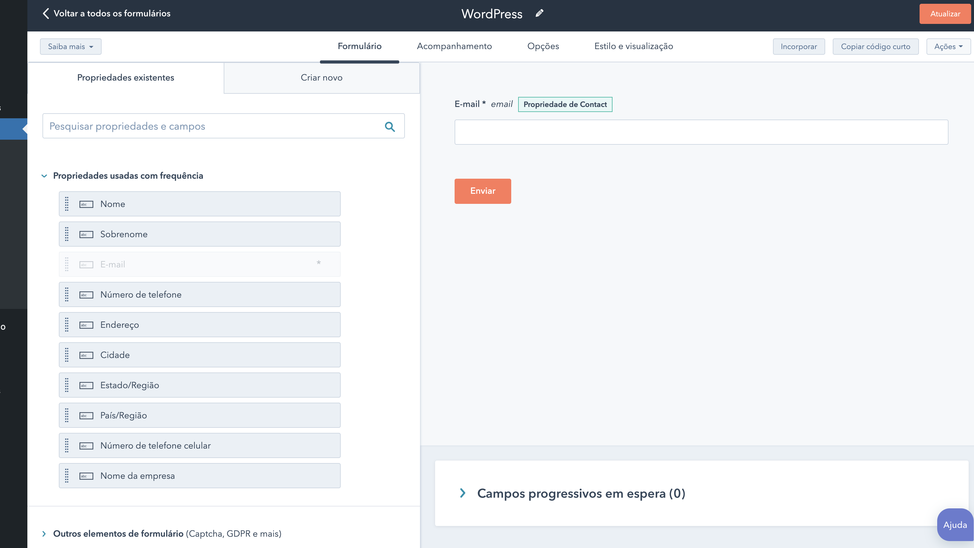 Adicione rapidamente ferramentas de geração de leads ao seu site.